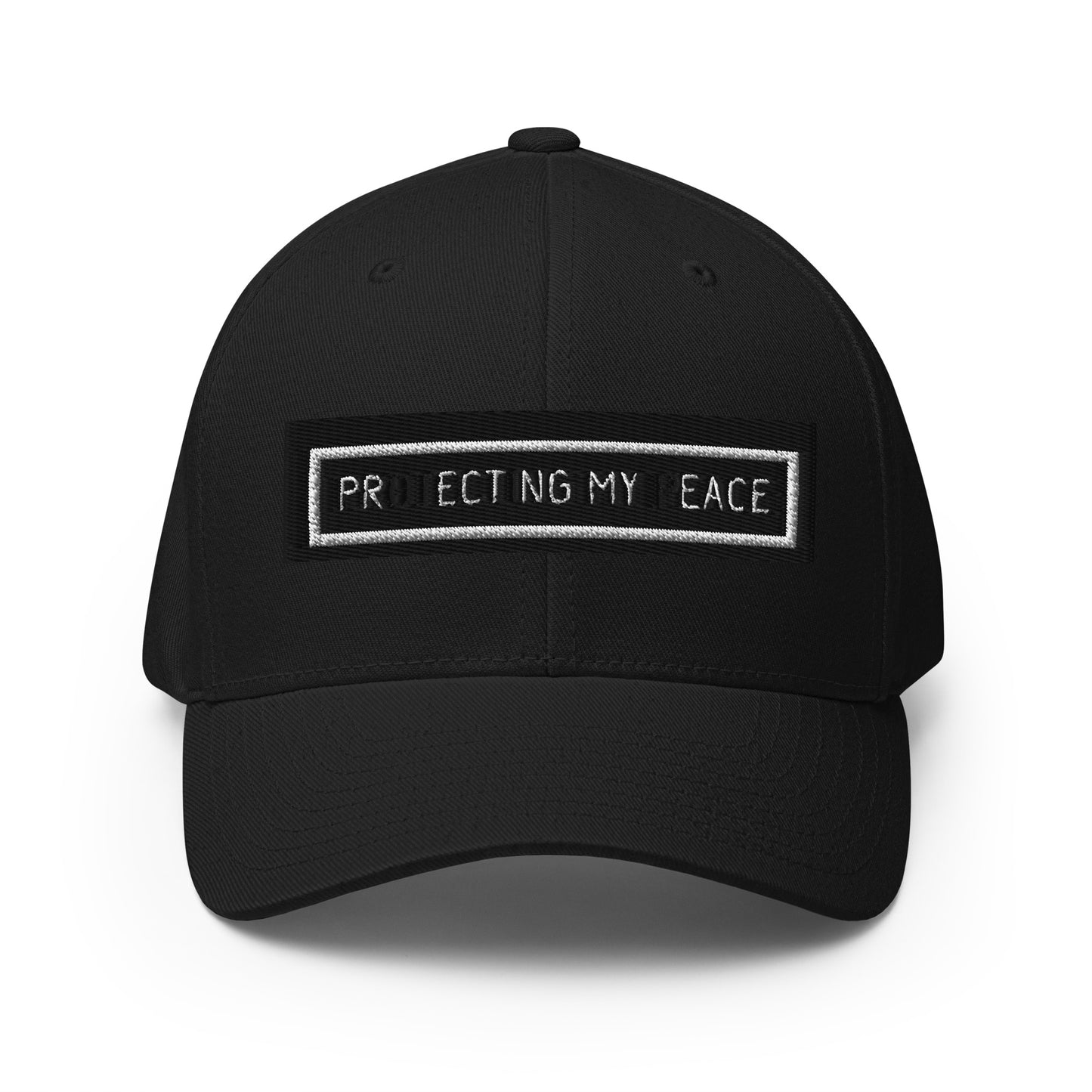 Protecting My Peace Bar Structured Twill Cap