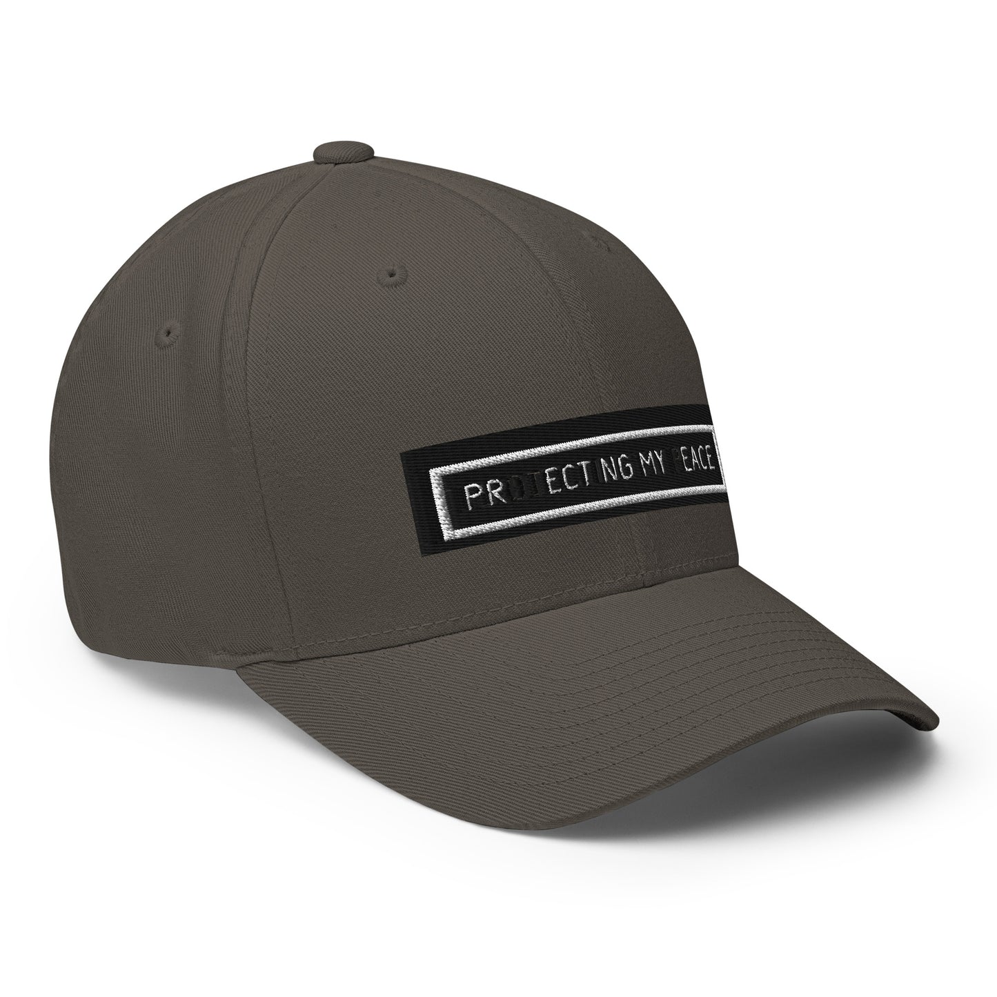 Protecting My Peace Bar Structured Twill Cap