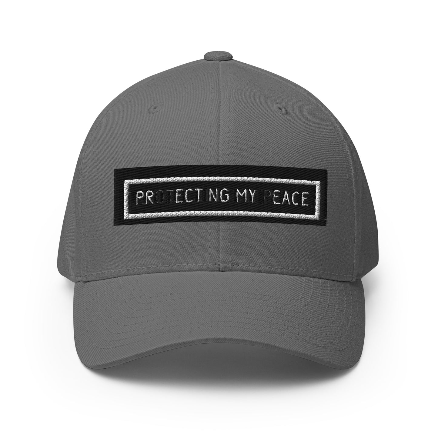 Protecting My Peace Bar Structured Twill Cap