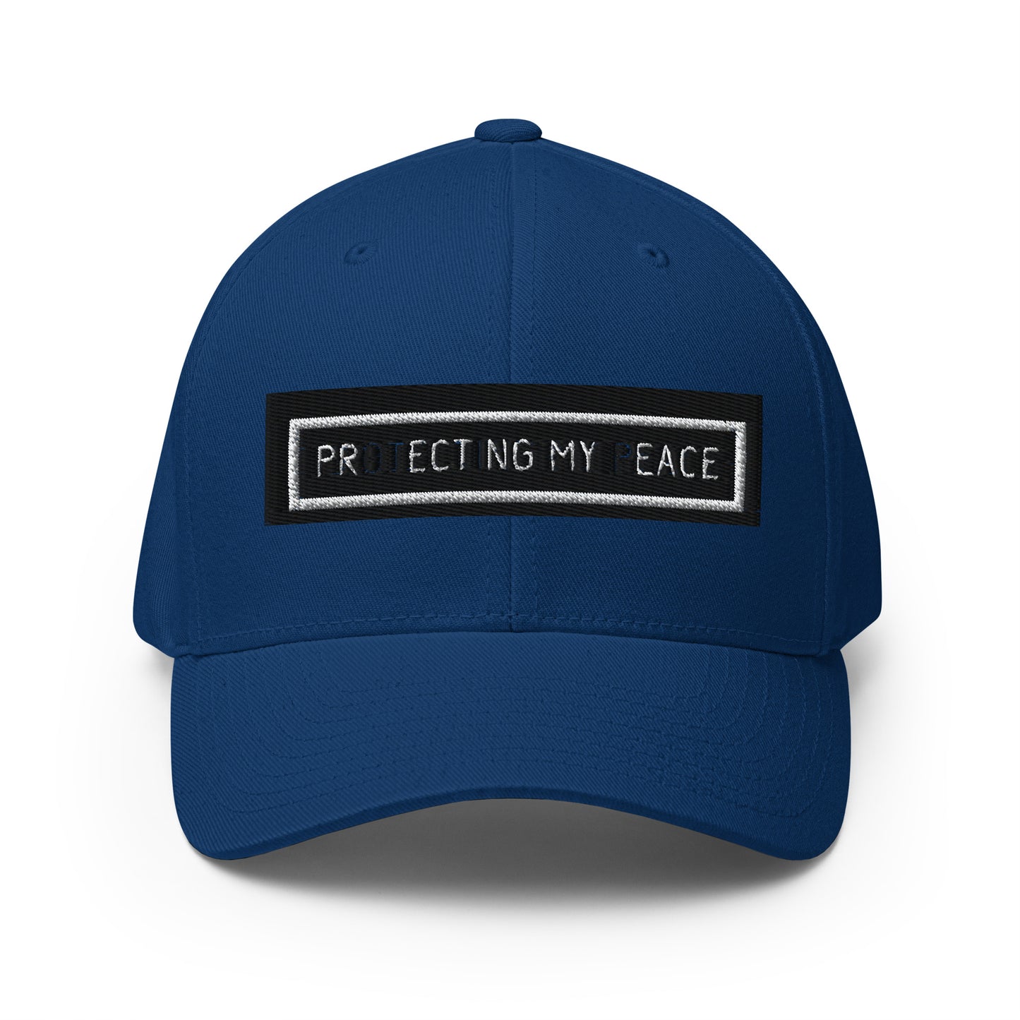 Protecting My Peace Bar Structured Twill Cap