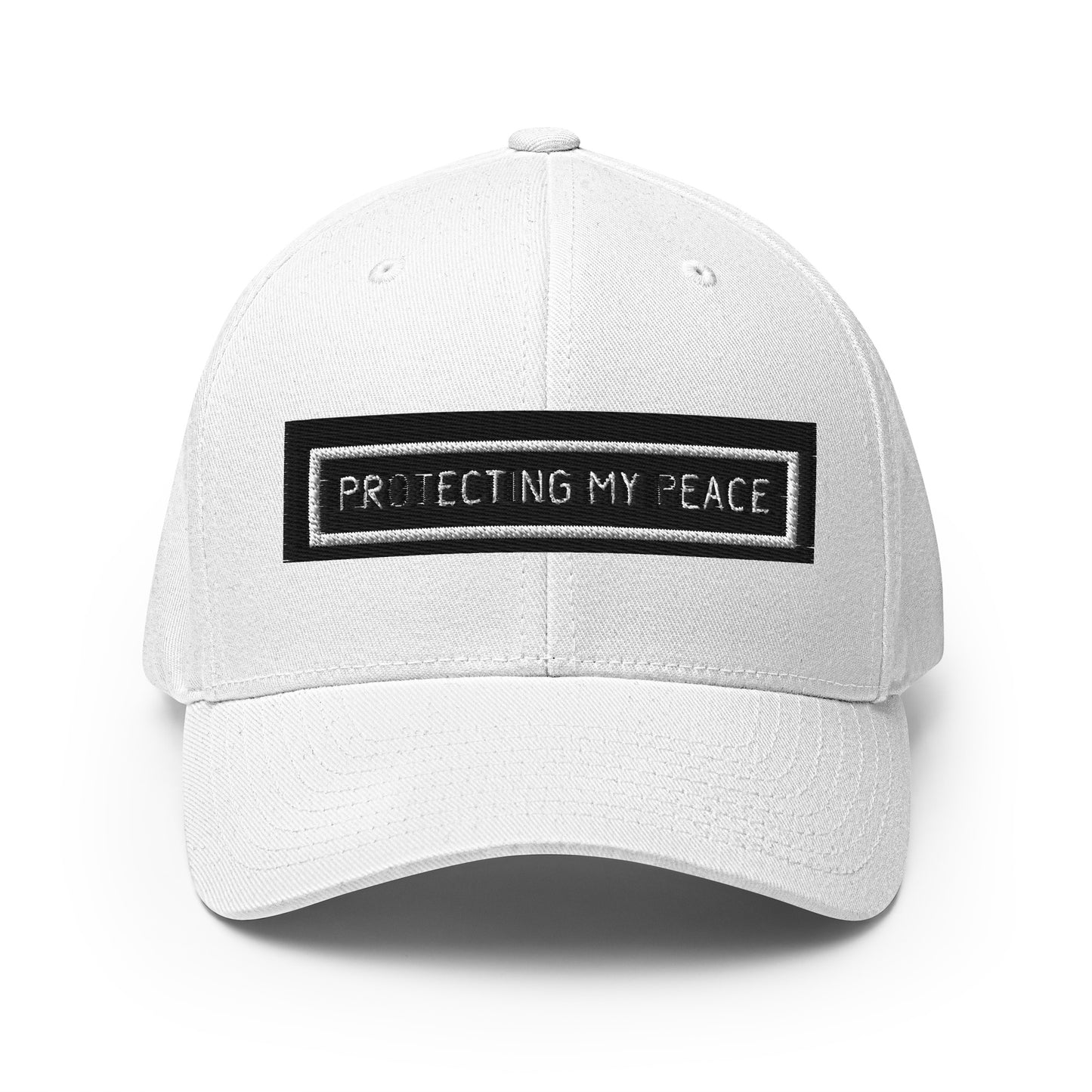 Protecting My Peace Bar Structured Twill Cap