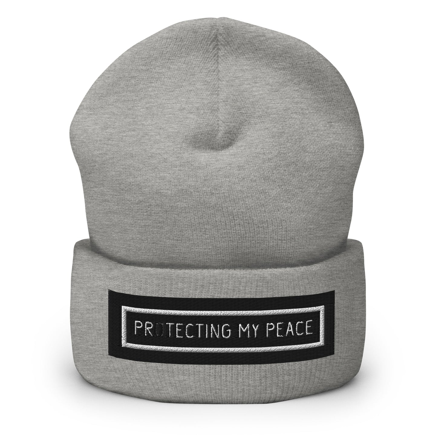 Protecting My Peace Bar Beanie