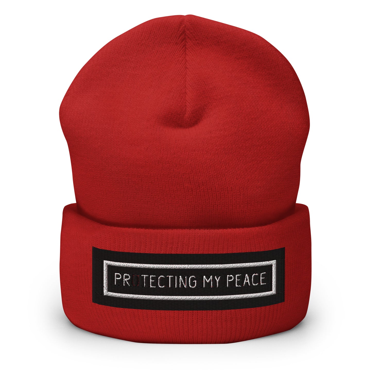 Protecting My Peace Bar Beanie