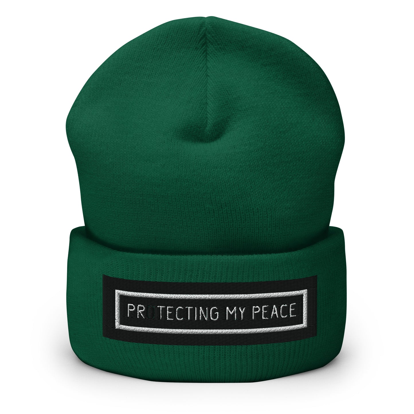 Protecting My Peace Bar Beanie