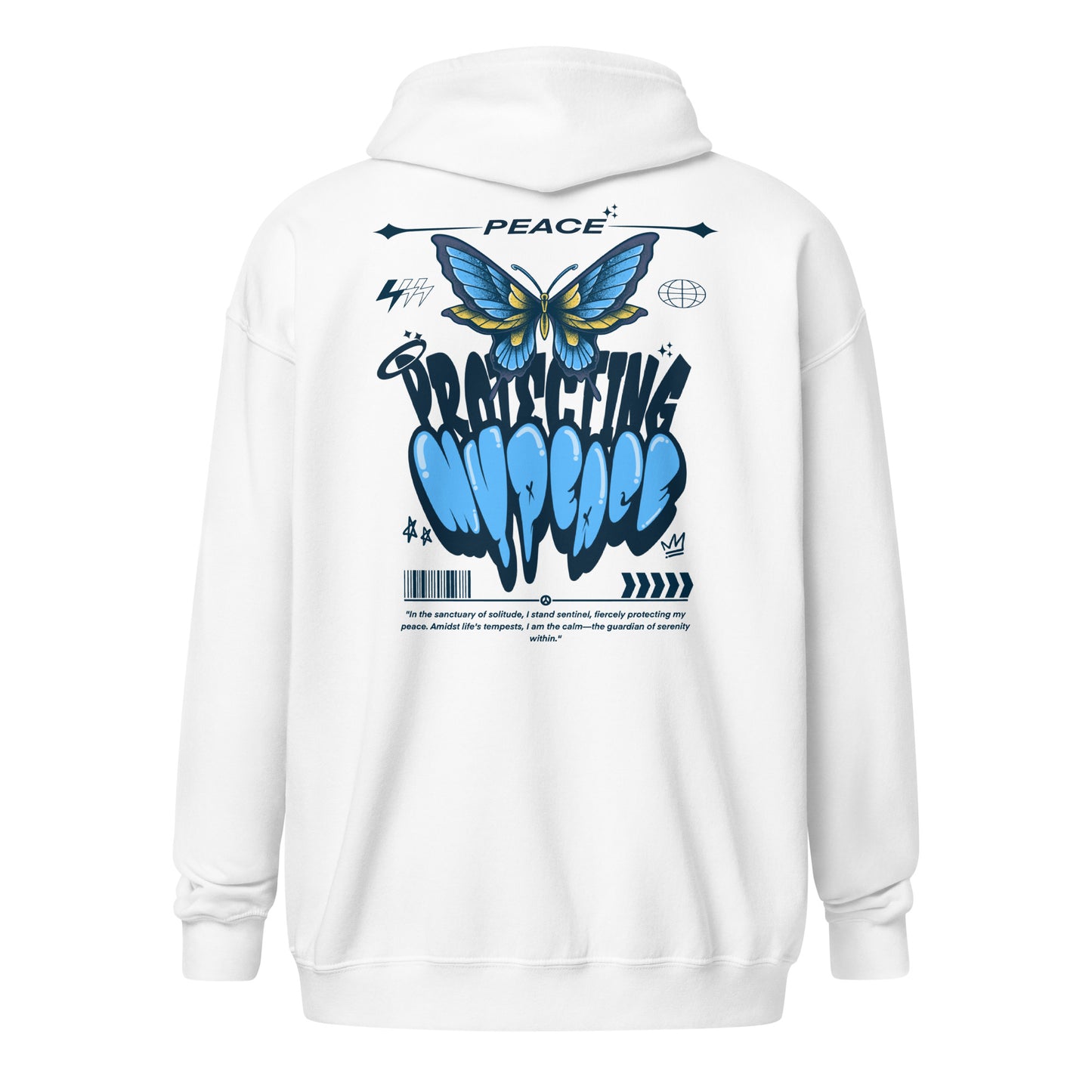 PMP Meaning Unisex heavy blend zip hoodie